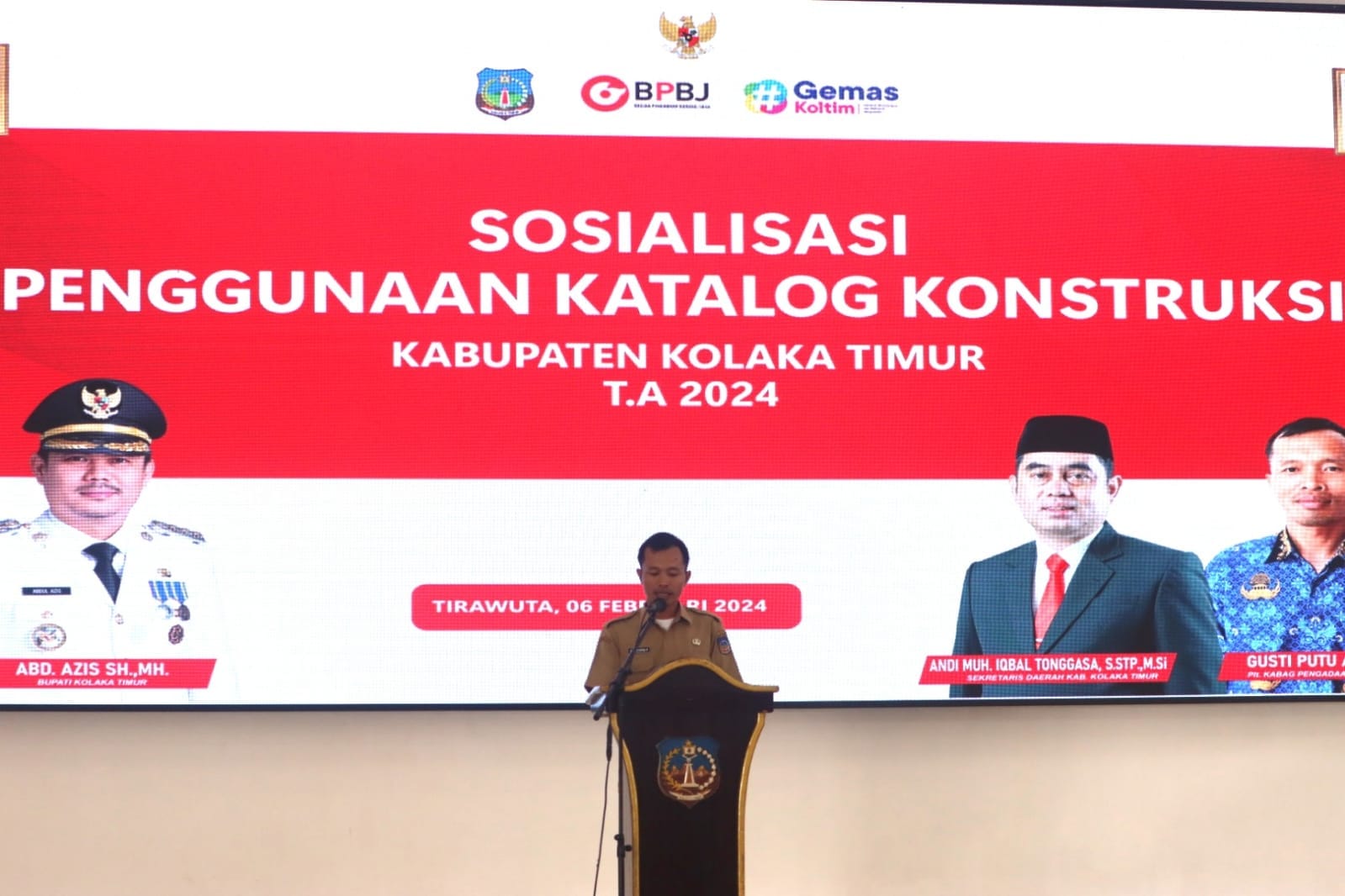 Dorong Percepatan Pembangunan, Pemda Kolaka Timur Gelar Sosialisasi e-Katalog Konstruksi