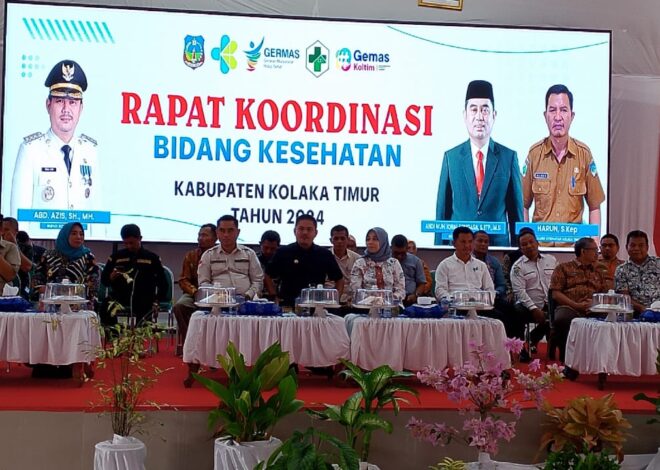 Gencar Tingkatkan Pelayanan Kesehatan, Pemda Kolaka Timur Gelar Rapat Koordinasi