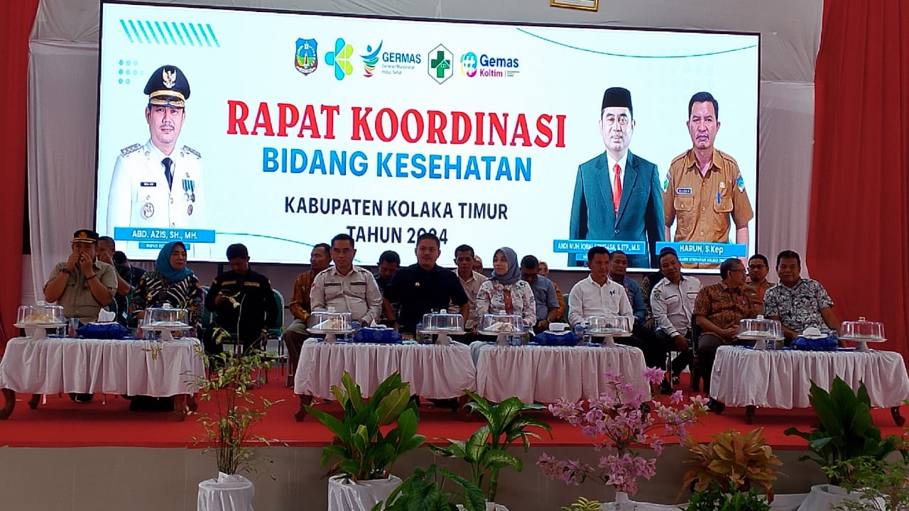 Gencar Tingkatkan Pelayanan Kesehatan, Pemda Kolaka Timur Gelar Rapat Koordinasi