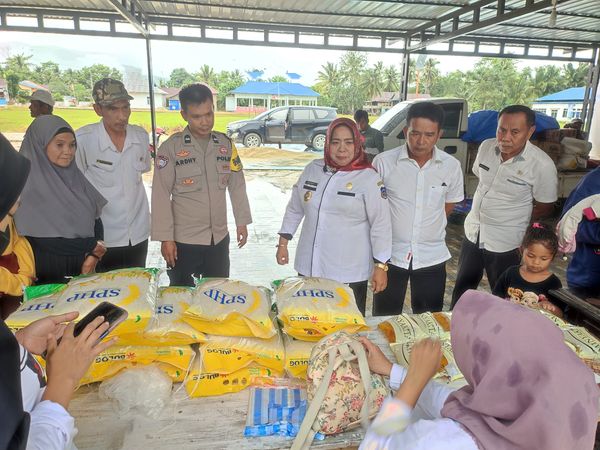 Warga Antusias Mengikuti Pangan Murah di Aere