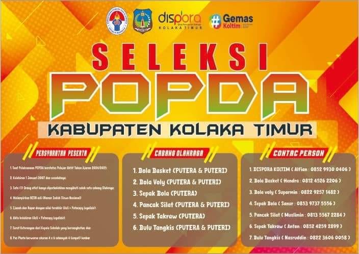 Pemda Bakal Gelar POPDA se-Koltim