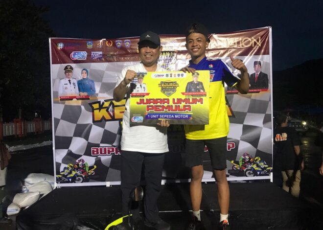 Sekda Koltim tutup  Road Race Kejurda Putaran Satu Piala Bupati Dan Kapolres Koltim Tahun 2024