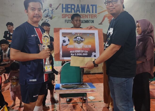 Bolang Ladongi Juara 1, Piala Bupati Koltim dan Herawati Sport Cup V 2024 Resmi Ditutup