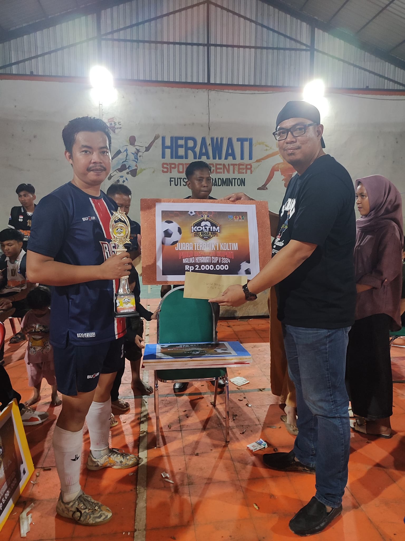 Bolang Ladongi Juara 1, Piala Bupati Koltim dan Herawati Sport Cup V 2024 Resmi Ditutup