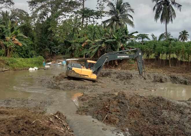 Cegah Pendangkalan Sungai di Lorong Produksi, Bupati Perintahkan Pengerukan