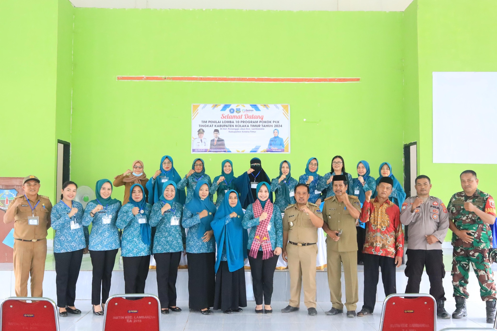 TP PKK Koltim Road Show Nilai PKK Seluruh Kecamatan