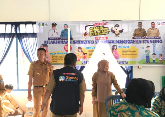 GEMAS Laksanakan Intervensi Serentak Pencegahan Stunting di Desa Mulia Jaya dan Tumbudadio