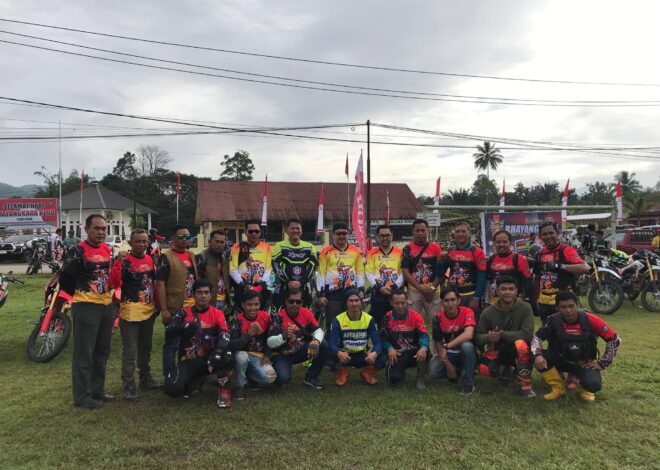 Bersama Bupati dan Kapolres, Seribuan Lebih Raider Ramaikan One Day Bhayangkara Trail Adventure