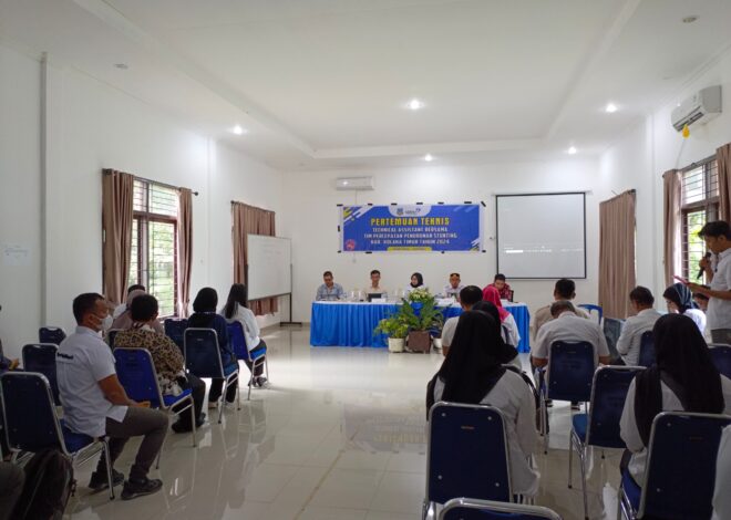 Pertemuan teknis technical assistant bersama tim percepatan penurunan stunting