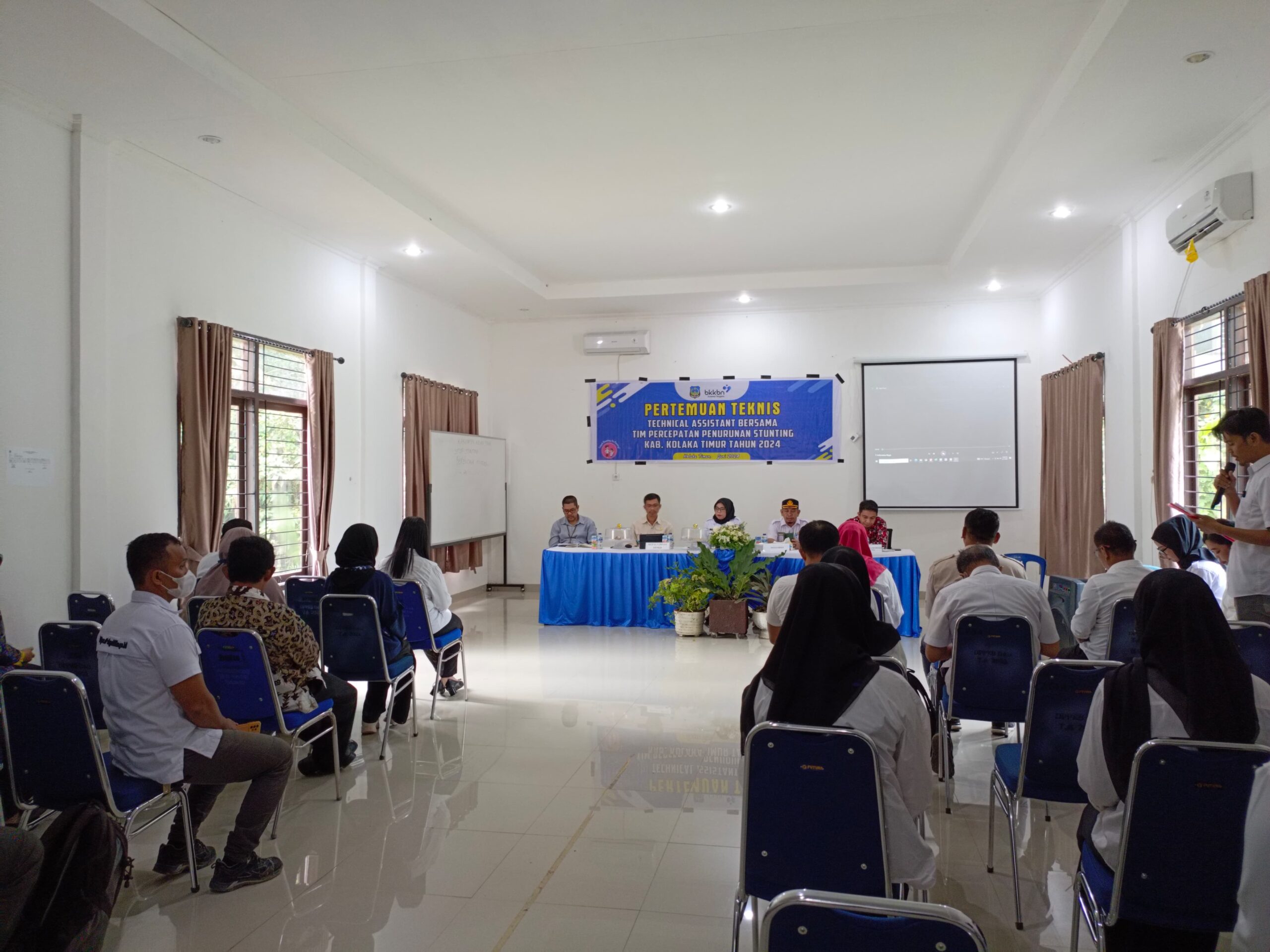 Pertemuan teknis technical assistant bersama tim percepatan penurunan stunting