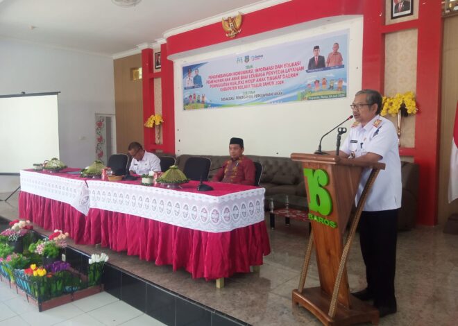 Bupati Koltim buka kegaiatan Sosialisasi Pencegahan Perkawinan Anak sebelum usia menikah