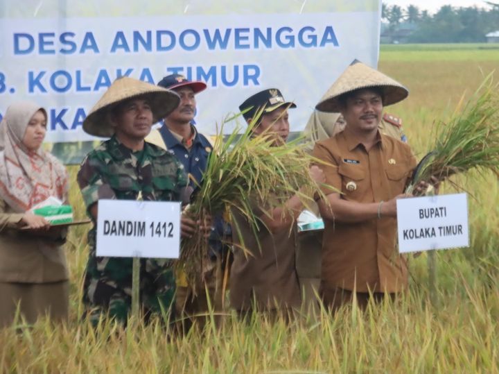 Pertama di Sultra, Bupati Luncurkan Program Listrik Masuk Sawah