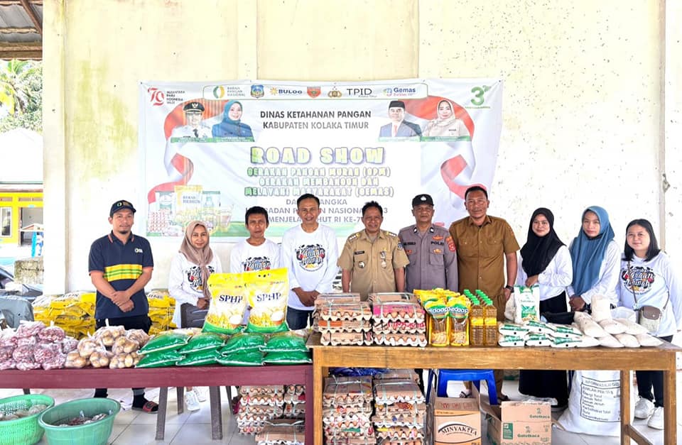 Road Show Pangan Murah Digelar di Poli-Polia, Warga Merasa Terbantu