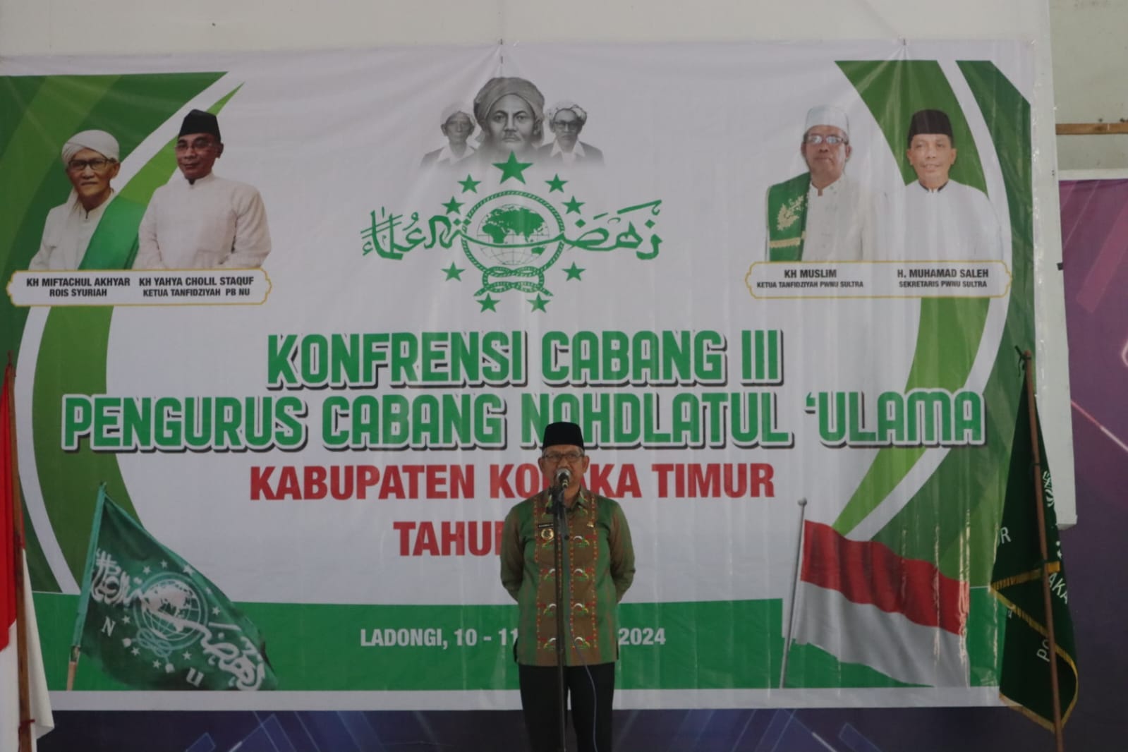 Konfrensi Cabang III Pengurus Cabang Nahdatul Ulama Kabupaten Kolaka Timur Tahun 2024