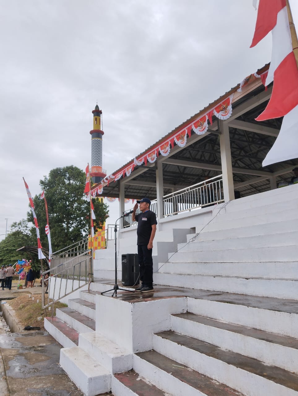 Kepala Dispora Koltim Buka Pertandingan Olahraga dalam rangka HUT RI 79 di Dangia