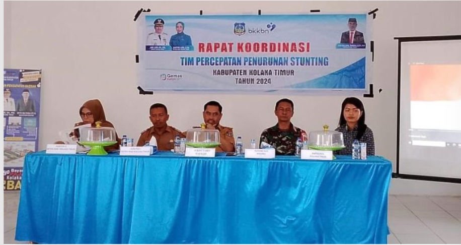 Upaya Menekan angkat Stunting, Pemda Koltim Gelar Rakor TPPS