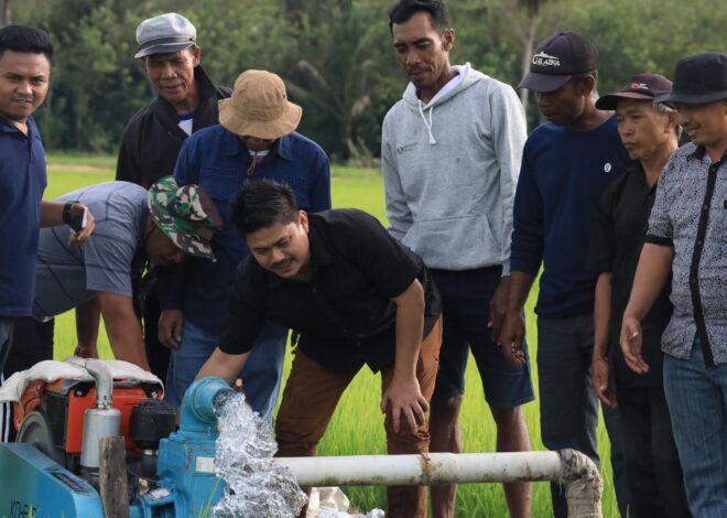 Bupati Koltim Monitoring Pompanisasi di Desa Wia-Wia