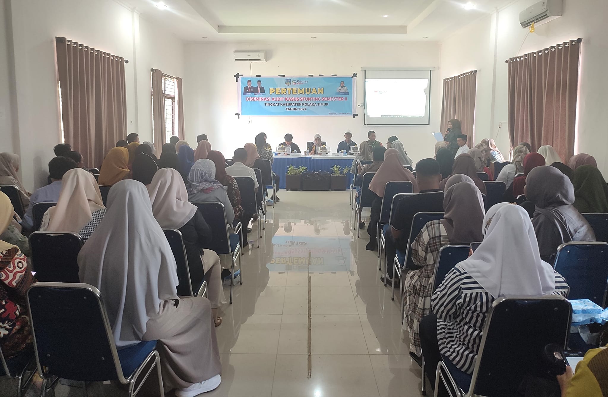 Pertemuan Diseminasi Audit Kasus Stunting Semester II Tingkat Kabupaten Kolaka Timur Tahun 2024