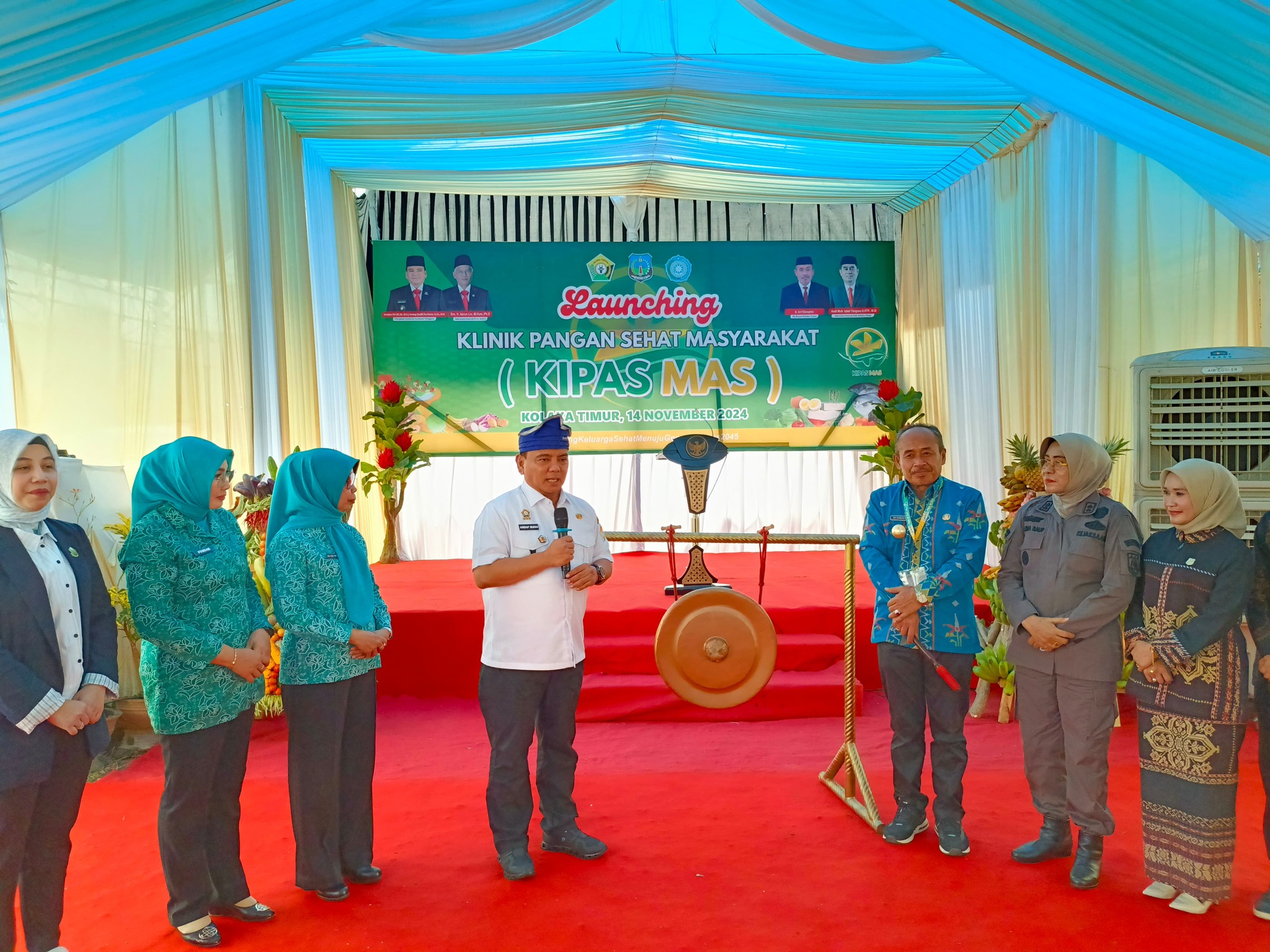 Pj Gubernur Launching Program Kipas Mas di Koltim