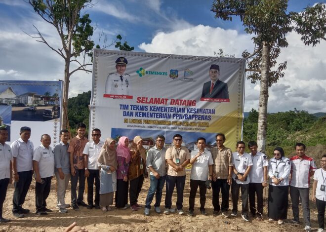 Perkuat Layanan Kesehatan, Tim Teknis Kemenkes dan Kementerian PPN/Bappenas Tinjau Lokasi Pembangunan RSUD Koltim