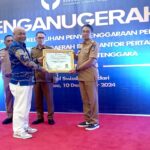 Pemda Koltim Diganjar Penghargaan Penyelenggaraan Pelayanan Publik Tertinggi