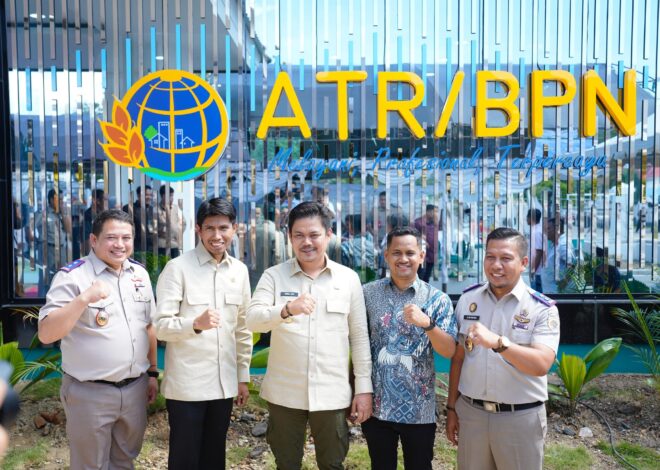 Kantor Pertanahan (Kantah) Kolaka Timur yang Baru Diresmikan, Tuai Banyak Pujian