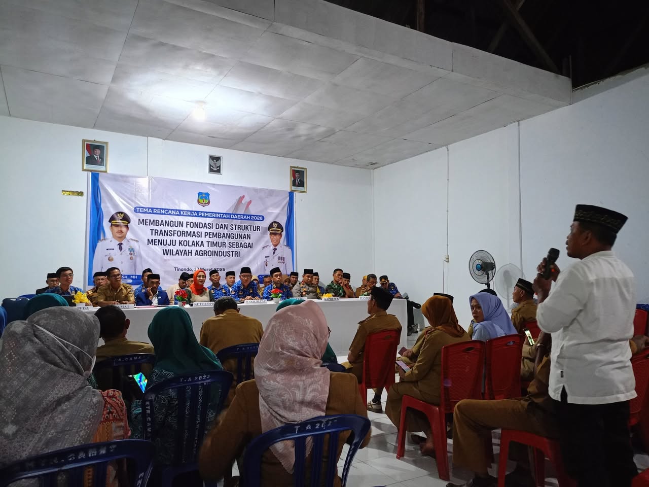 Wakil Bupati Koltim H. Yosep Sahaka Pimpin Musrenbang RKPD 2026 di Kecamatan Tinondo