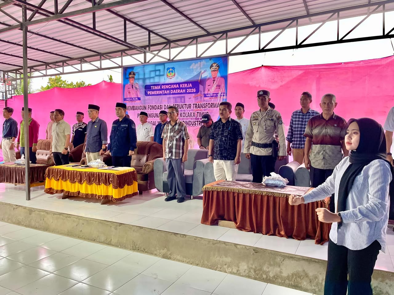 Wakil Bupati Kolaka Timur H. Yosep Sahaka S.Pd., M.Pd Menghadiri dan Membuka Musrenbang RKPD Tingkat Kecamatan Tahun Perencanaan 2026 di Kantor Kecamatan Uluiwoi