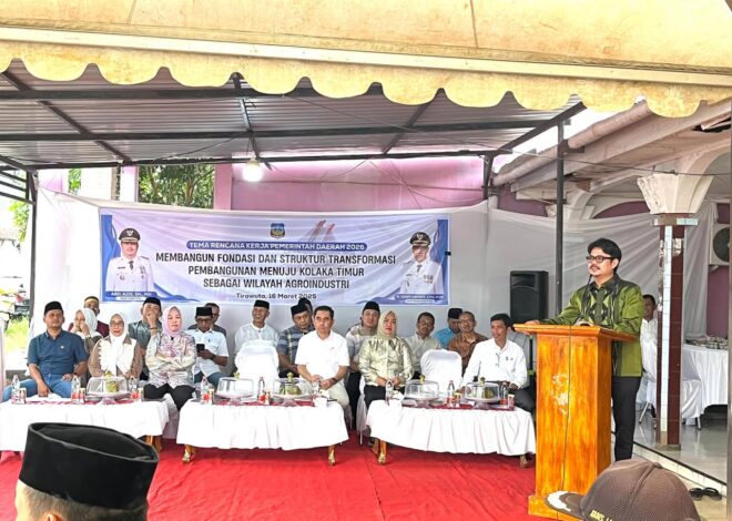 Pemerintah Daerah Kabupaten Kolaka Timur Gelar Musrenbang RKPD 2026 di Kecamatan Tirawuta