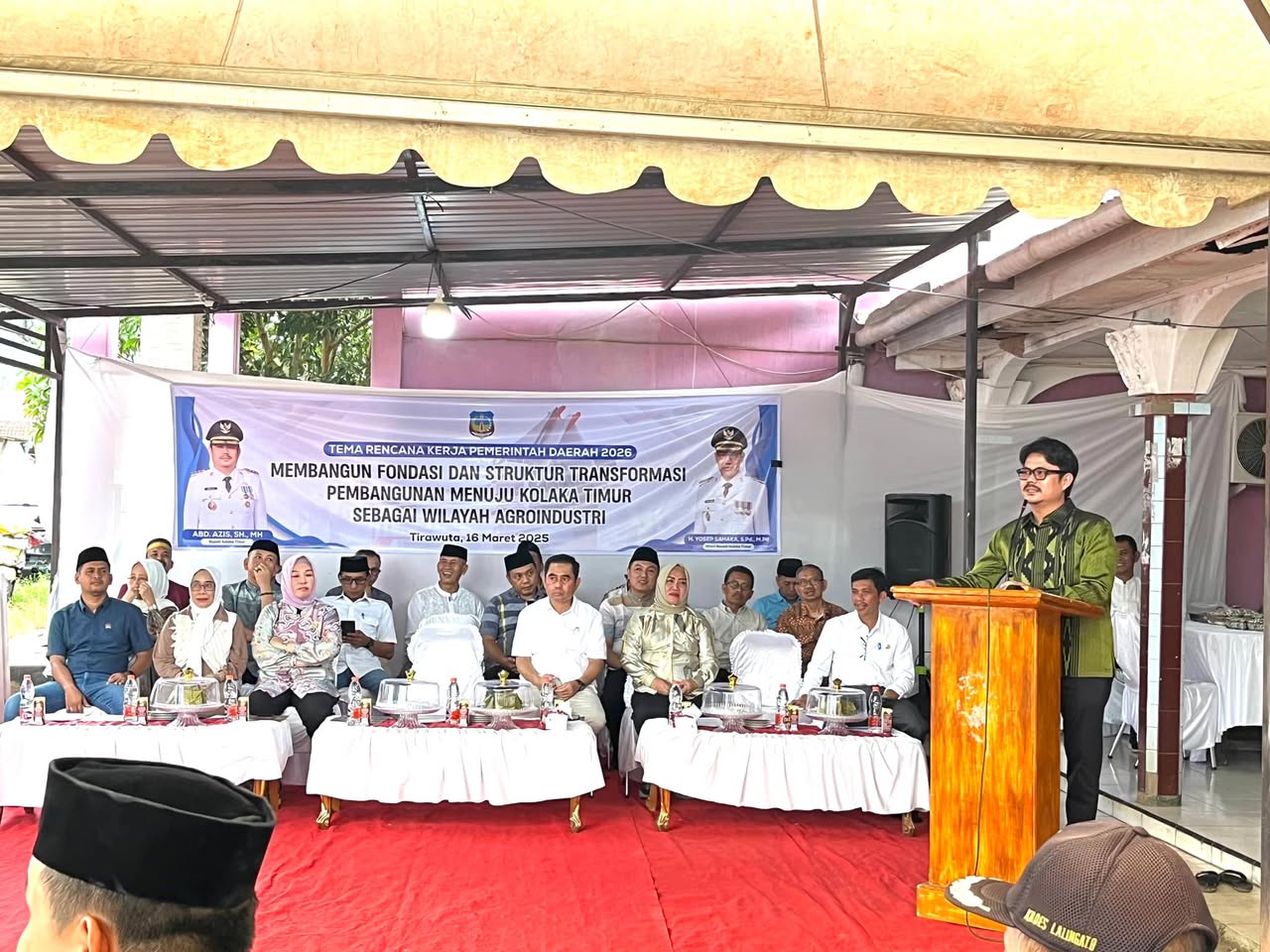 Pemerintah Daerah Kabupaten Kolaka Timur Gelar Musrenbang RKPD 2026 di Kecamatan Tirawuta
