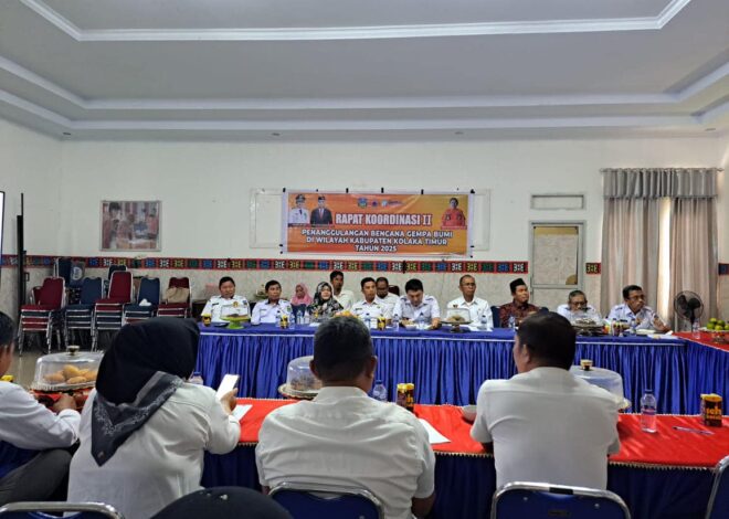 Pasca Gempa Bumi, Koltim Masuki Transisi Pemulihan