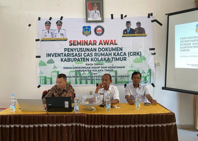 Sinergi Awal Pengendalian Iklim di Kolaka Timur, Dokumen GRK Mulai Disusun