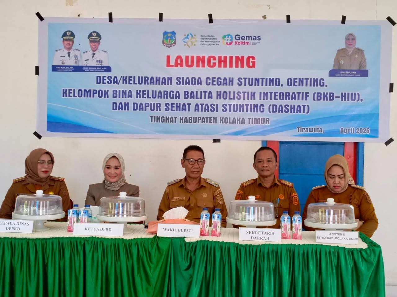 Launching Kelurahan dan Desa SIAGA (Siap Atasi dan Cegah) Stunting Tingkat Kabupaten Kolaka Timur Tahun 2025, Sinergi Bersama Atasi Stunting untuk Generasi Sehat
