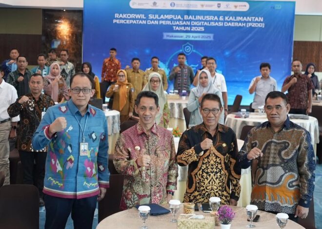 Wakil Bupati Kolaka Timur Hadiri Kegiatan Rakorwil Sulampua, Balinusra & Kalimantan dan Perluasan Digitalisasi Daerah (P2DD) Tahun 2025