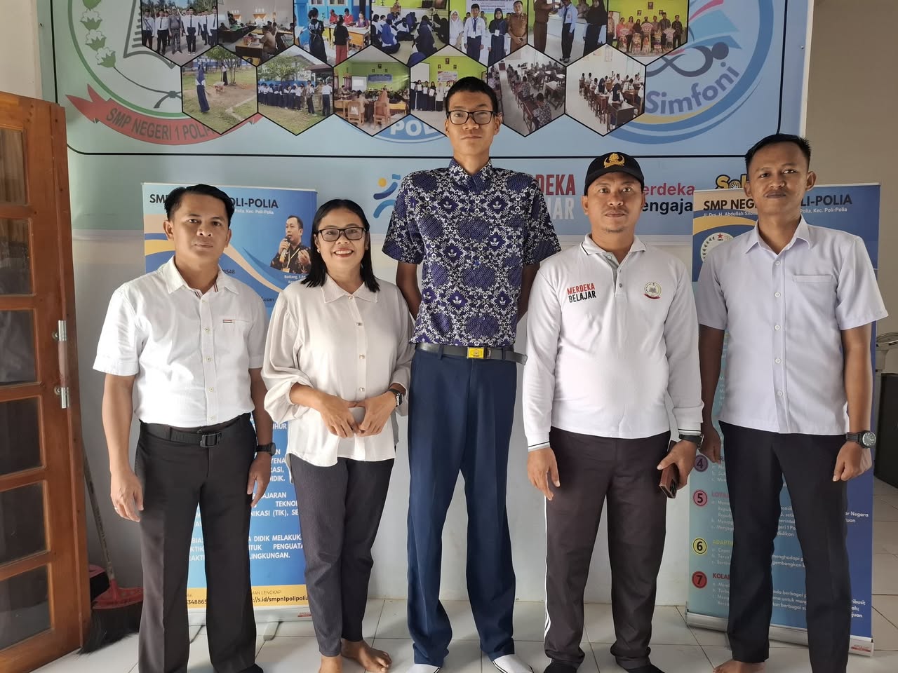 Dua Siswa SMP di Kolaka Timur (Koltim) Memiliki Tinggi Badan Diatas Rata-Rata