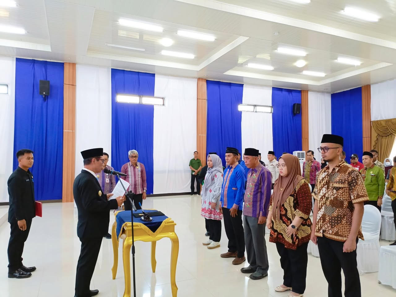 Pelantikan dan Pengambilan Sumpah Jabatan Pejabat Pimpinan Tinggi Pratama dan Fungsional Lingkup Pemkab Koltim