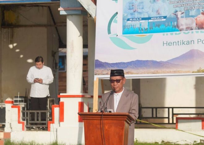 Peringati Idul Adha 1446 H, Wakil Bupati Koltim Ajak Warga Meneladani Semangat Pengorbanan dan Perkuat Solidaritas
