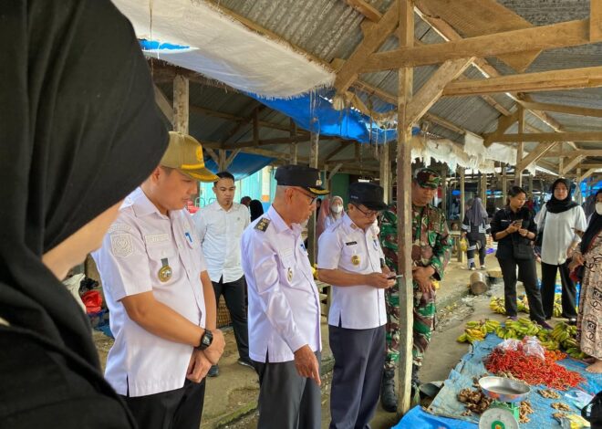 Wakil Bupati Koltim Pimpin Sidak Pasar dan Distributor di Kecamatan Ladongi, Pastikan Stabilitas Harga dan Stok Bahan Pokok