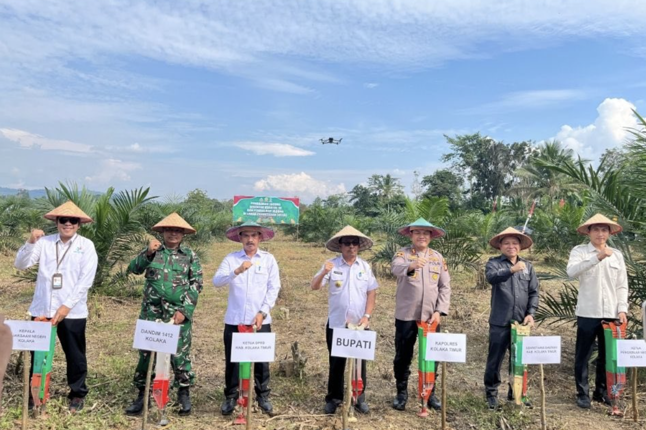 Penanaman Jagung Serentak Kuartal III dan Penanaman di Lahan Perhutanan Sosial Desa Matabondu