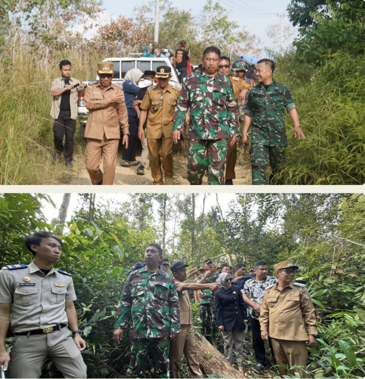 Tim Kemenhan RI Tinjau Lokasi Pembangunan Brigif dan Yonif TP Korem 143/HO di Desa Tongauna, Wujud Penguatan Pertahanan di Kolaka Timur