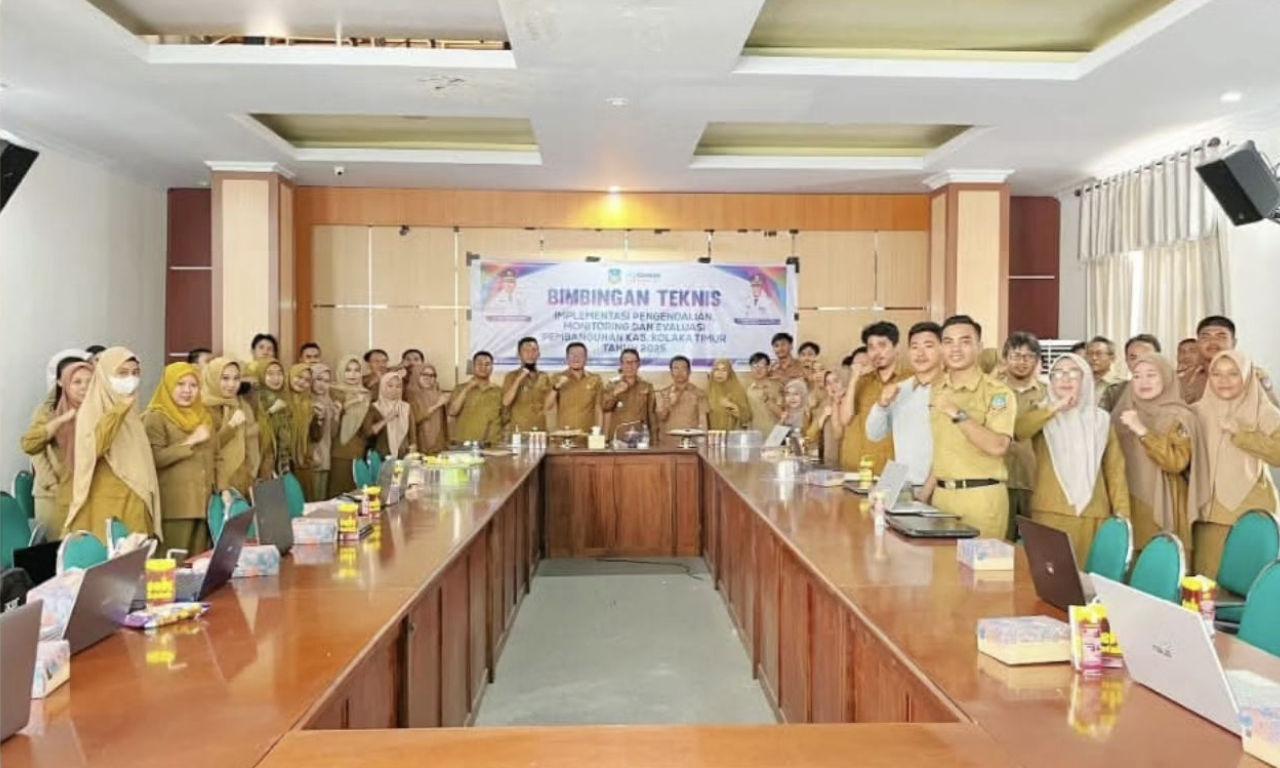 Wakil Bupati Kolaka Timur Buka Bimtek Implementasi Pengendalian, Monitoring, dan Evaluasi Pembangunan Daerah Tahun 2025