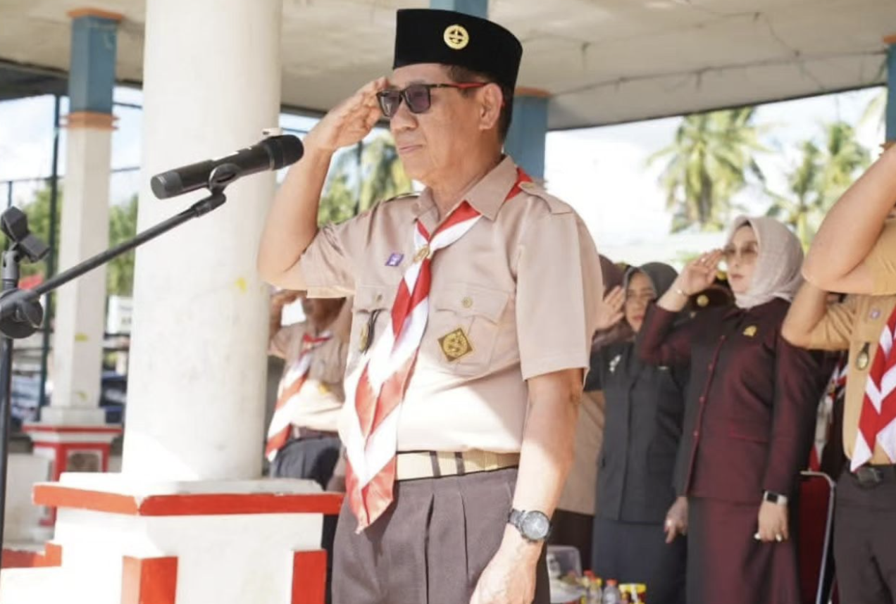 Plt. Bupati Kolaka Timur Pimpin Upacara Hari Pramuka ke-64: Ajak Pramuka Perkuat Ketahanan Bangsa