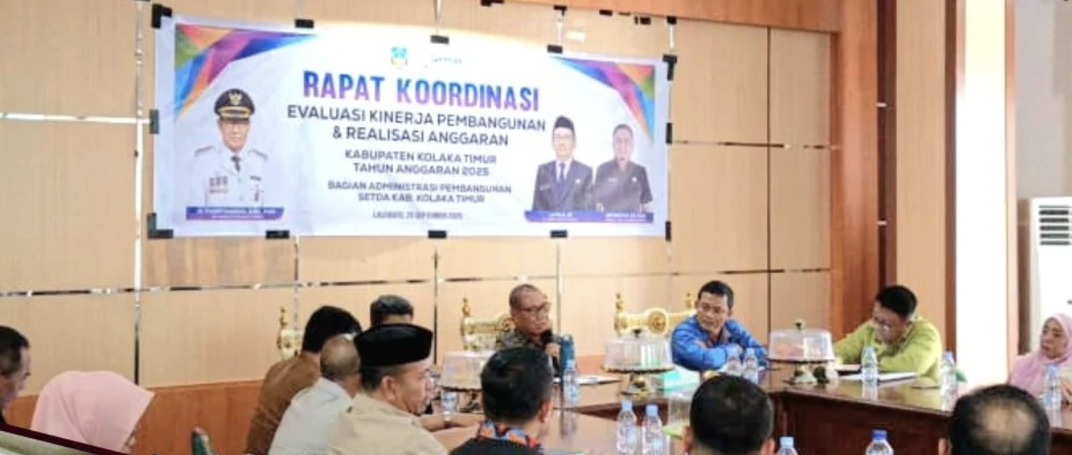 Bupati Yosep Instruksikan Percepatan Realisasi Anggaran dan Pembangunan di Kolaka Timur